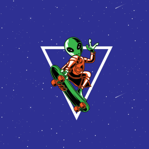 Custom Alien Illustration