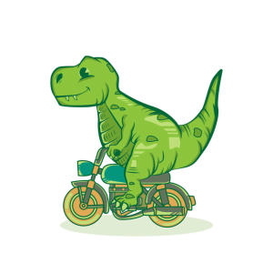 Cute Dinosaur Illustration